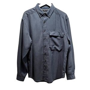 ExOfficio Men’s Long Sleeve Plaid Travel Shirt Size Medium